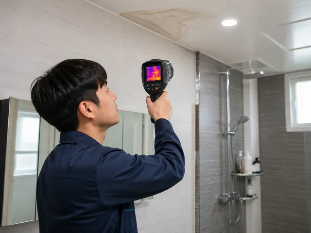 문산읍 역류와 누수 구분 점검